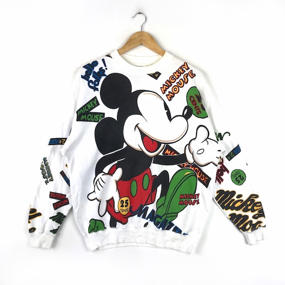 Rare Vintage Mickey Mouse Sweater