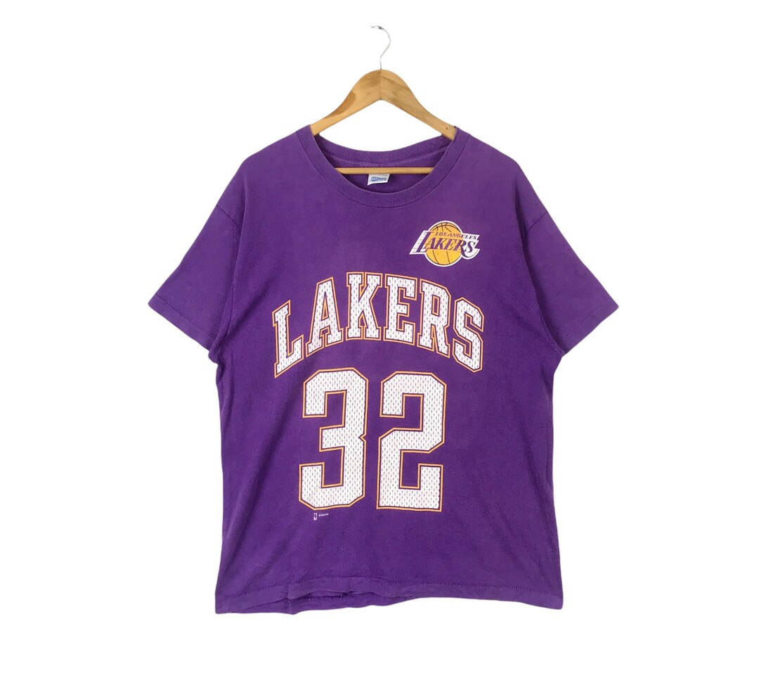 80s NBA Lakers Tシャツ シングルステッチ バスケ ヴィンテージ 