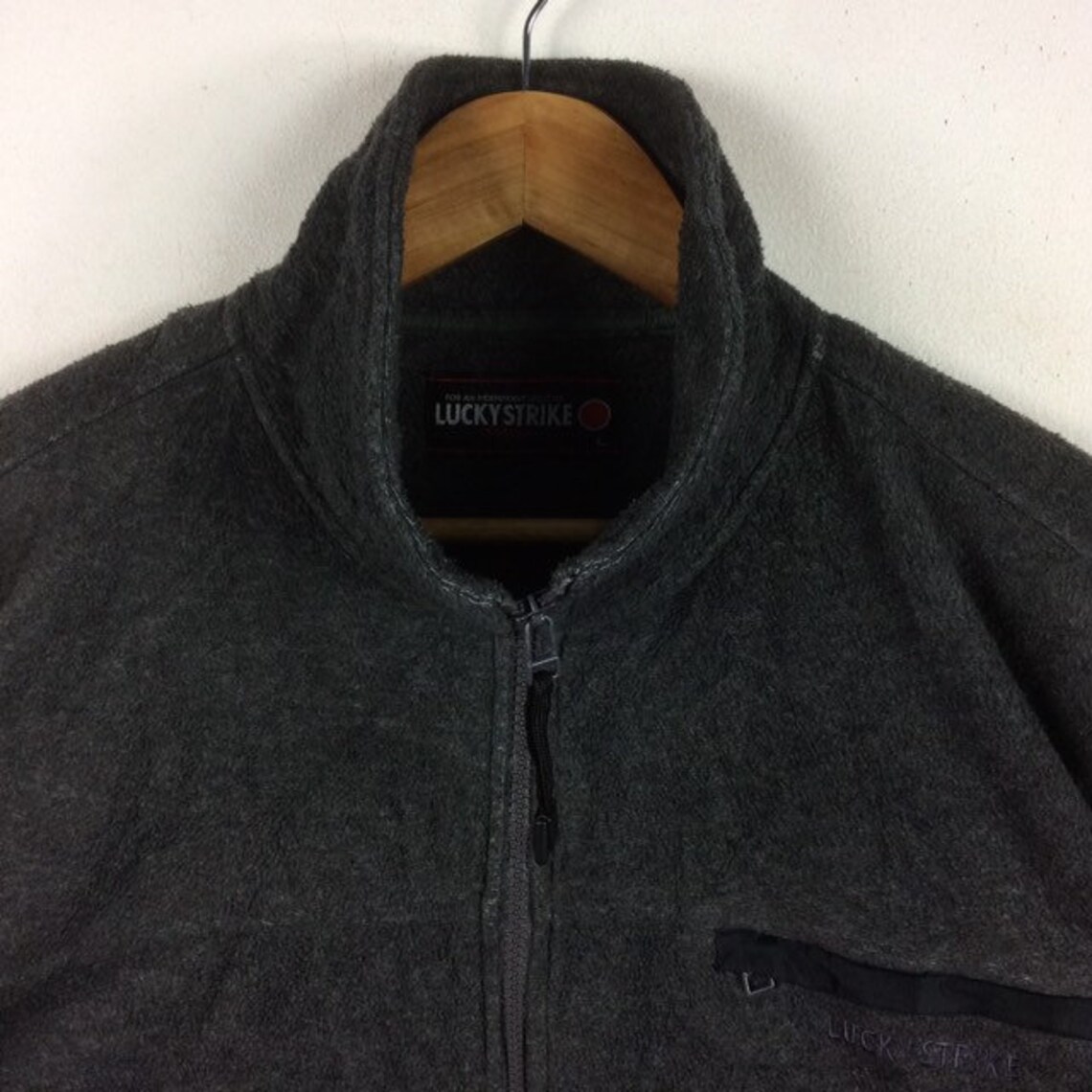 Rare Vintage American Brands Cigarettes LUCKY STRIKE Fleece Etsy