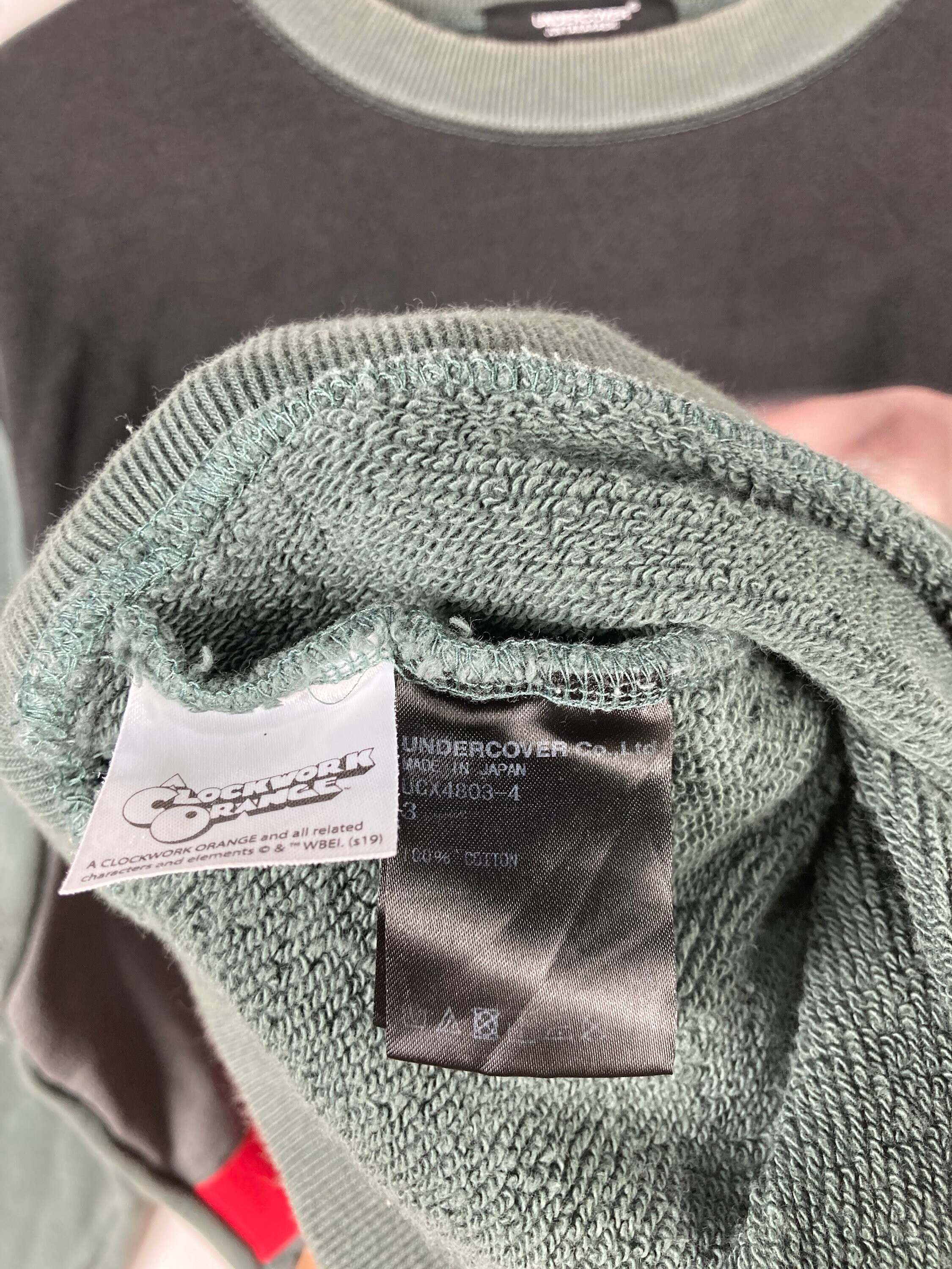 トップス JUN/NAKAYAMA DISTRESSED CREWNECK SWEAT JUN/NAKAYAMA DISTRESSED CREWNECK