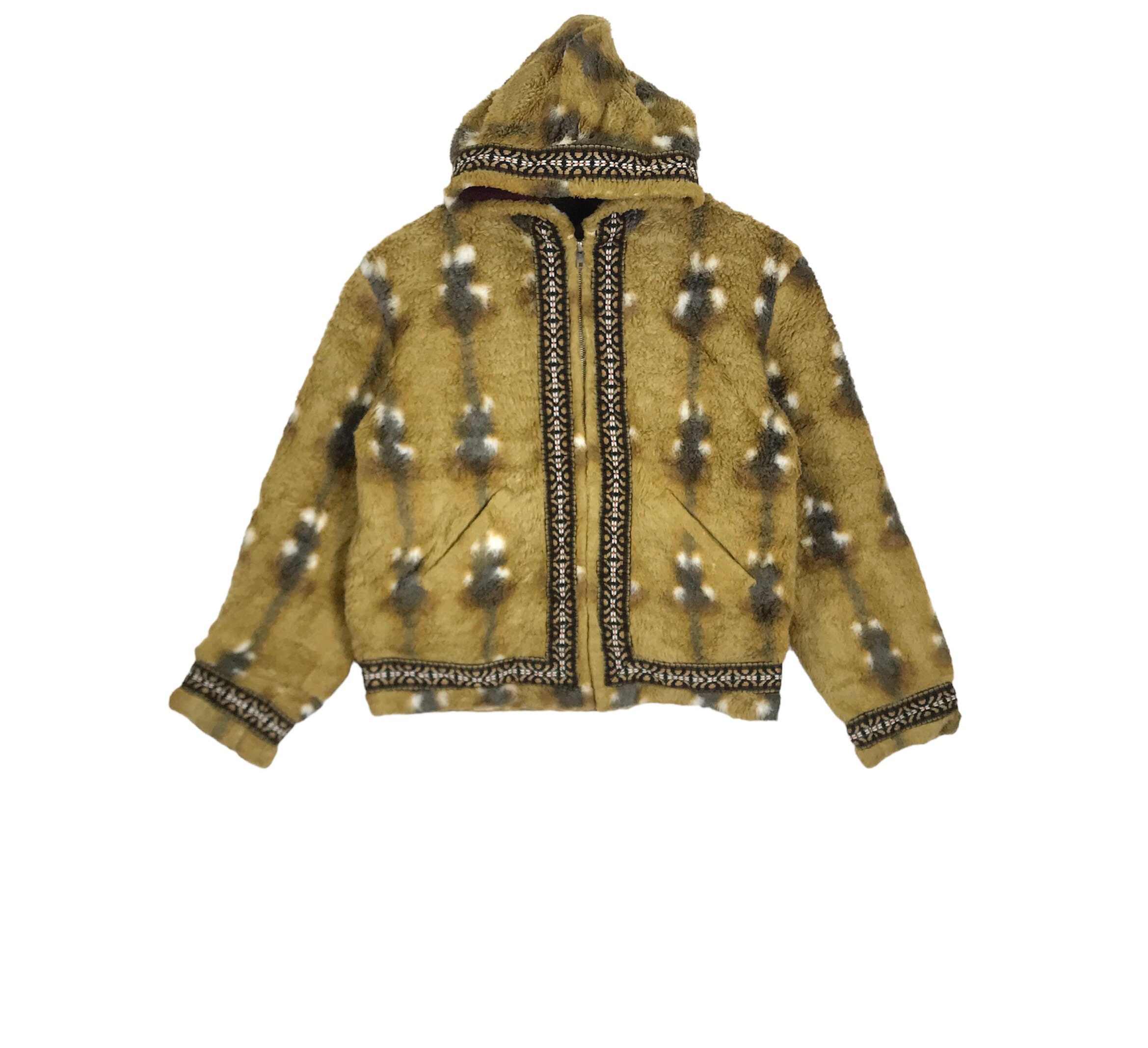 ジャケット・アウター TENDERLOIN SWEAT COAT Japanese Designer!!! Vintage TENDERLOIN Made in JAPAN Faux