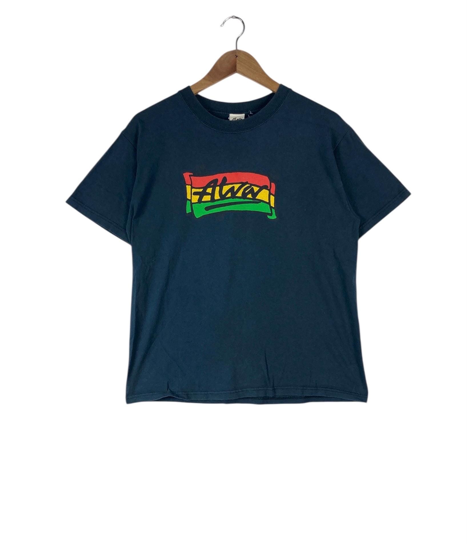 By Tony Alva!!! Vintage ALVA SKATEBOARD Reggae 3 Color Logo Made