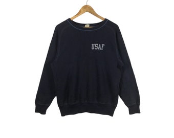 By Toyo Enterprise!!! Vintage BUZZ RICKSON SPORTSWEAR Company Usaf Crewneck Sweatshirt Large Size