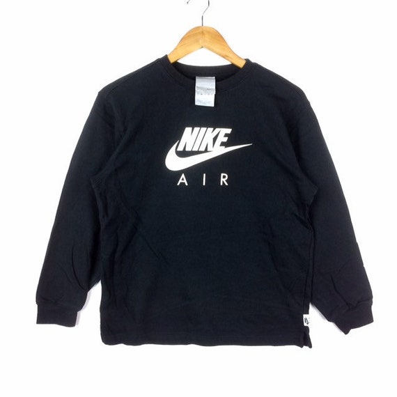 nike air crew sweatshirt black