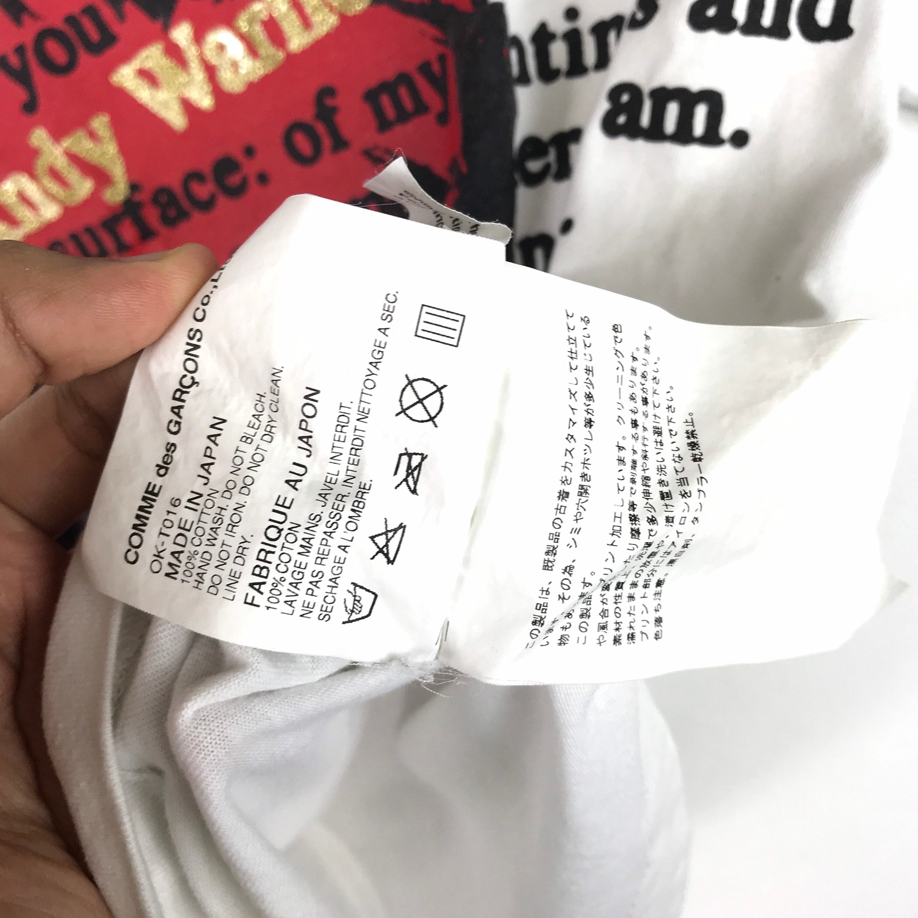 Rare!!! AD2013 the Famous Japanese Brand COMME DES GARCONS