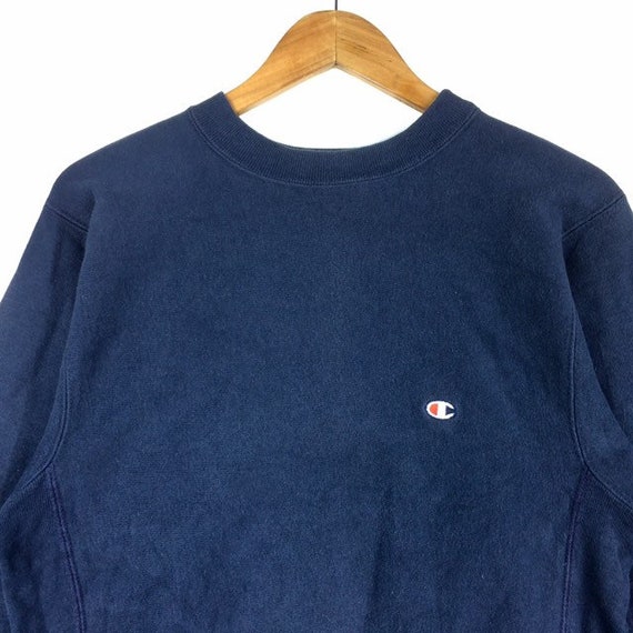 Champion reverse weave navy USA製　90s Vintage 90's Champion Reverse Weave Hoodie Sweatshirt Navy