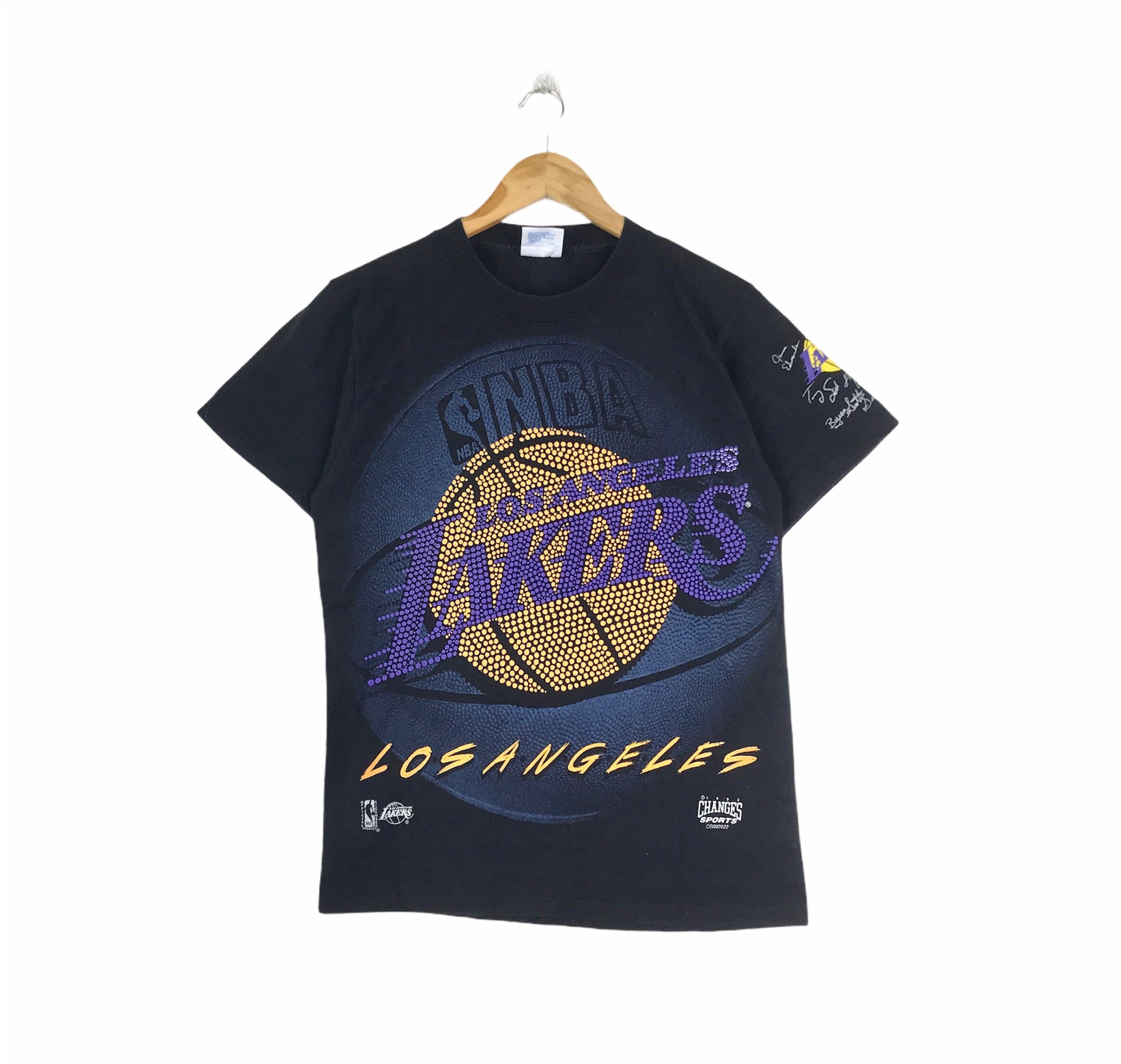 TEAM LOGO LA LAKERS NBA T-SHIRT 'BLACK