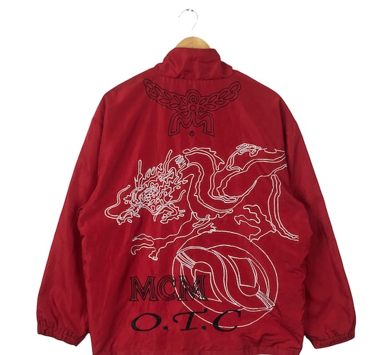 [MCM]★ Recycle nylon monogram print padding jacket MCM]☆ Recycle nylon monogram print padding jacket