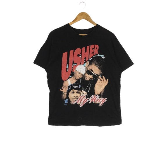 トップス vintage 1997 Usher My Way Rap Tee vintage 1997 Usher My Way Rap Tee Usher T Shirt Vintage My Way