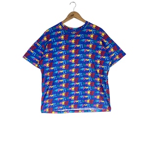 Australian Artist!!! Vintage Pop Art KEN DONE AUSTRALIA Under Down Fullprint T-Shirt Medium Size