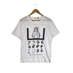 Japanese Brand!!! UNDERCOVERISM FOR REBELS Jun Takahashi We Make Silence Made in Japan T-Shirt Size 1
