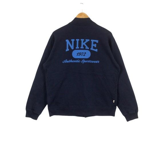 Vintage Nike Jersey Mens Medium Blue Quarter Zip Swoosh Y2K – Proper Vintage