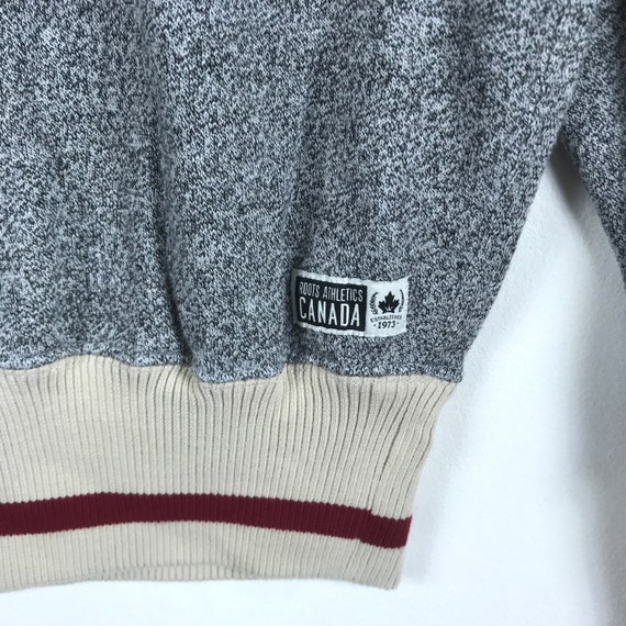 Rare!!! Vintage ROOTS ATHLETICS CANADA Pullover Jumper
