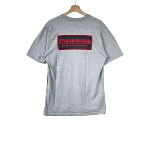 Di Takahiro Miyashita!!! SS98 NUMERO NOVE Giappone Sunday Mechanic Box Logo T-Shirt Taglia 4