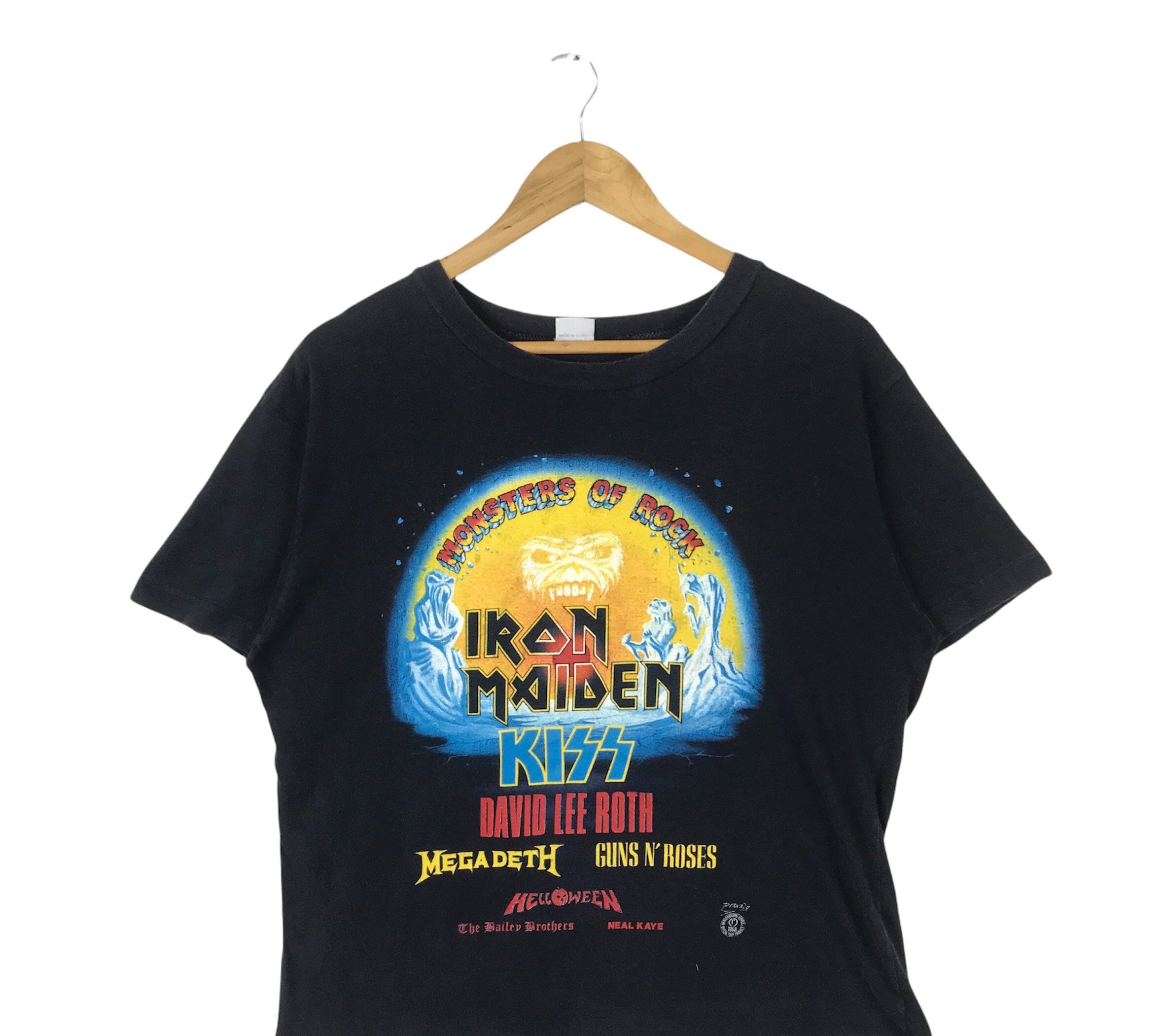 80s Heavy Metal!!! Vintage 1988 MONSTERS OF ROCK Full of Famous