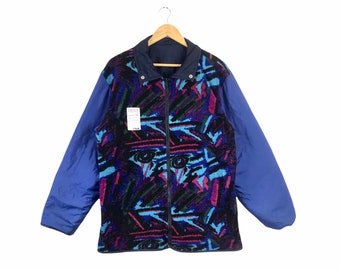 Tribute to Reinhold Messner!!! Vintage FILA MAGIC LINE Reversible Jacket Multicolour Extra Large Size