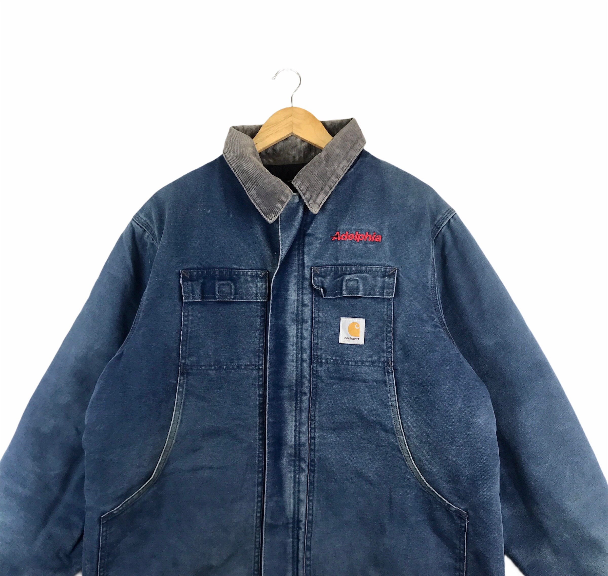 Rare Vintage CARHARTT CHORE DENIM Workwear Jacket Denim - Etsy