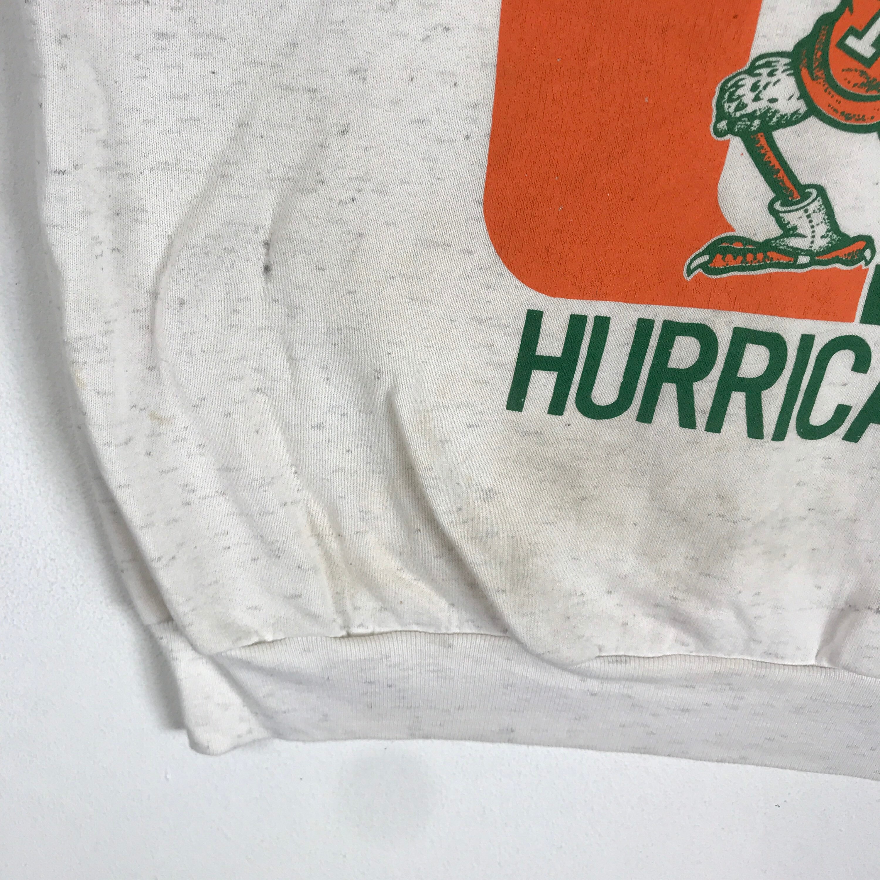 Miami hurricanes sleeveless hoodie sale