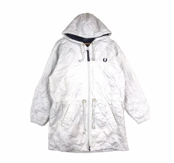 Rare Vintage Casual Brand HOOLIGAN FRED PERRY All English Long Jacket Windbreaker Raincoat Medium Size Etsy Canada
