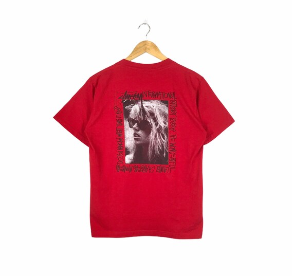 超レア STUSSY Laura ローラ Tシャツ 黒タグ オーストラリア製 - トップス 超レア STUSSY Laura ローラ Tシャツ 黒タグ オーストラリア製 - トップス