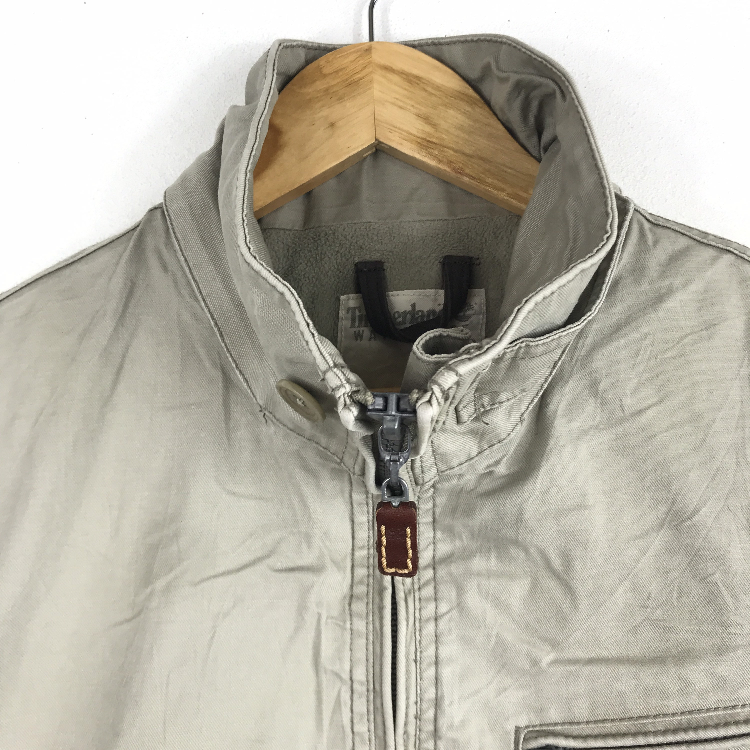 Rare!!! Vintage TIMBERLAND WATERPROOF STRATHAM Fully Zipper