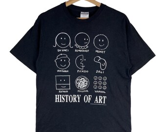 All in One!!! Vintage 1991 HISTORY of ART Full of Art Artists T