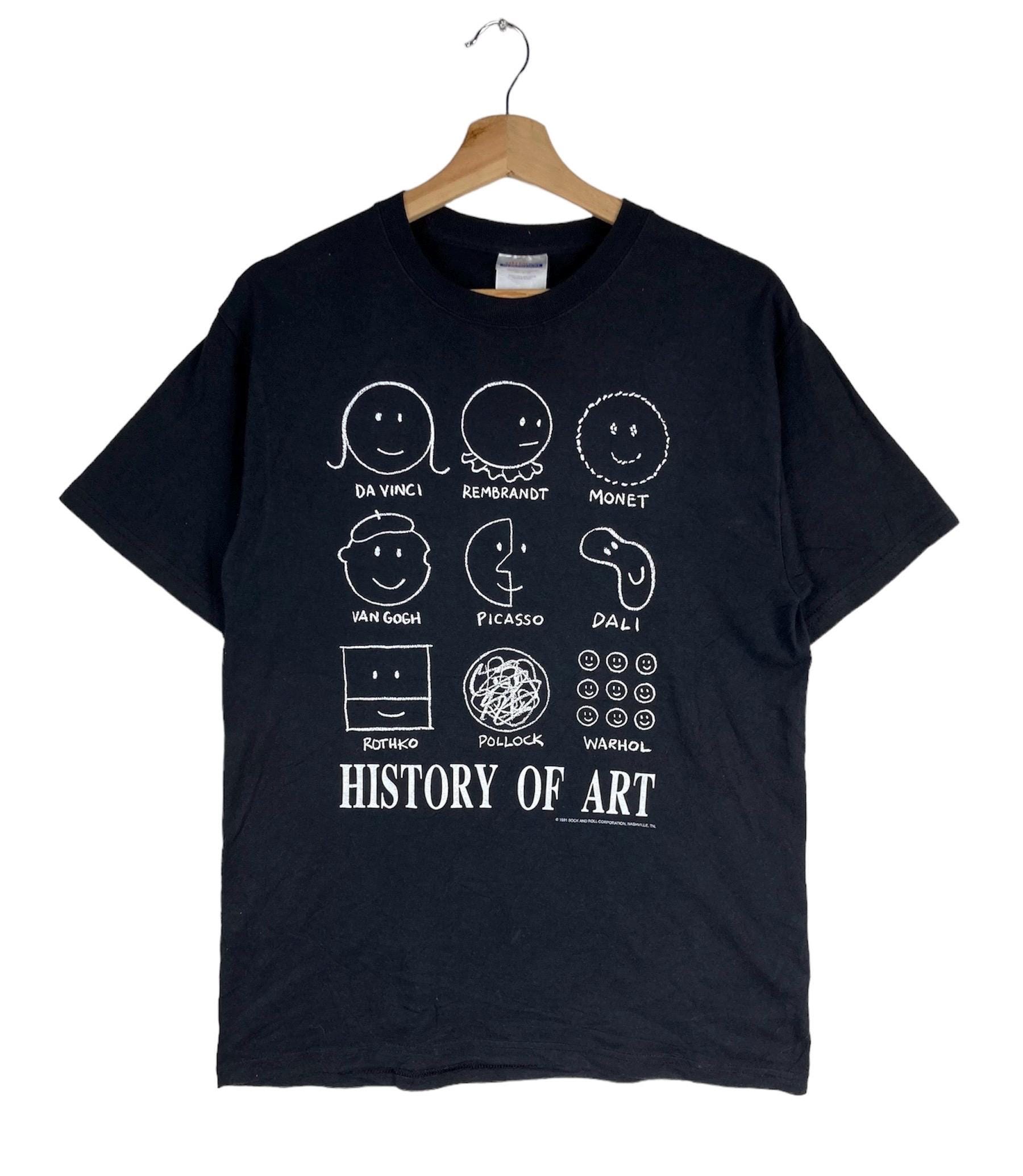 All in One!!! Vintage 1991 HISTORY of ART Full of Art Artists T