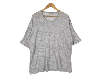 Rares !!! vintage AD1998 Marque japonaise COMME DES GARÇONS Homme T-shirt uni fabriqué au Japon