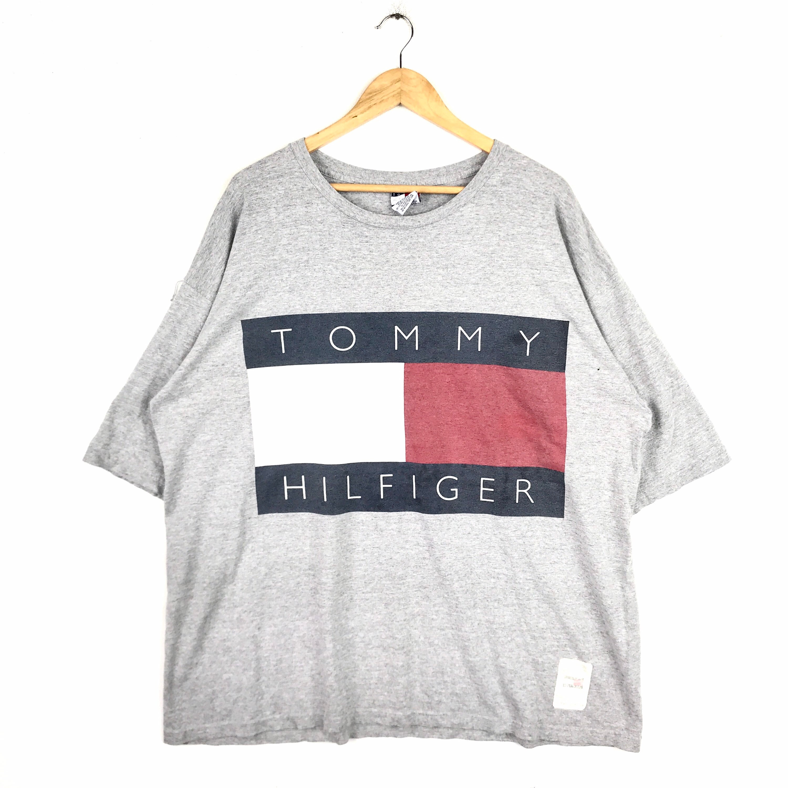 Rare Vintage TOMMY HILFIGER BIG Flag 