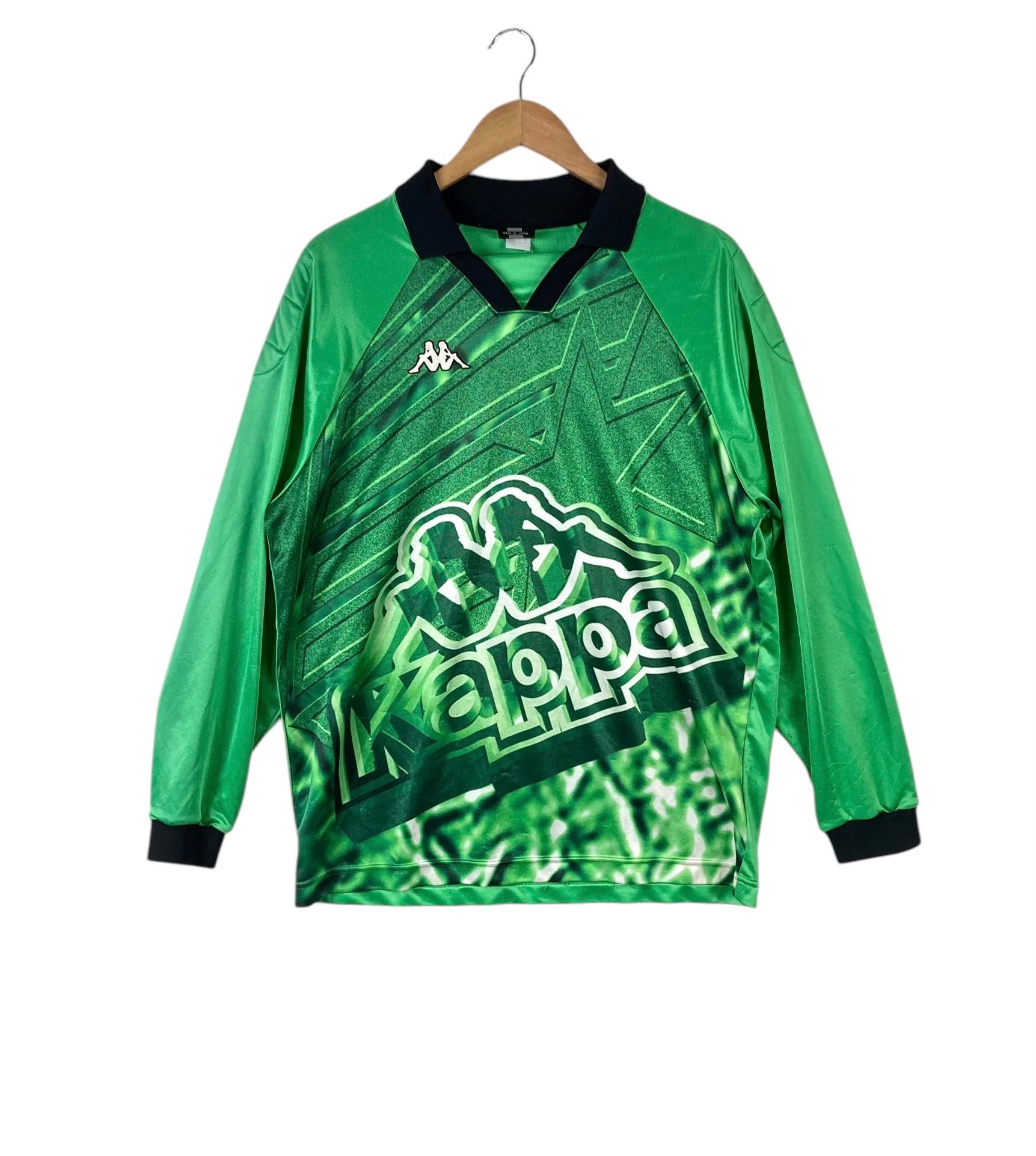 偉大な Rare!!! Vintage With Jersey Soccer FOOTBALL KEEPER KAPPA 90s ウェア