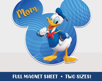 Donald Duck Disney Cruise Door Magnet / Donald Duck Magnet / Donald Magnet / First Cruise magnet / DCL magnet / donald and daisy