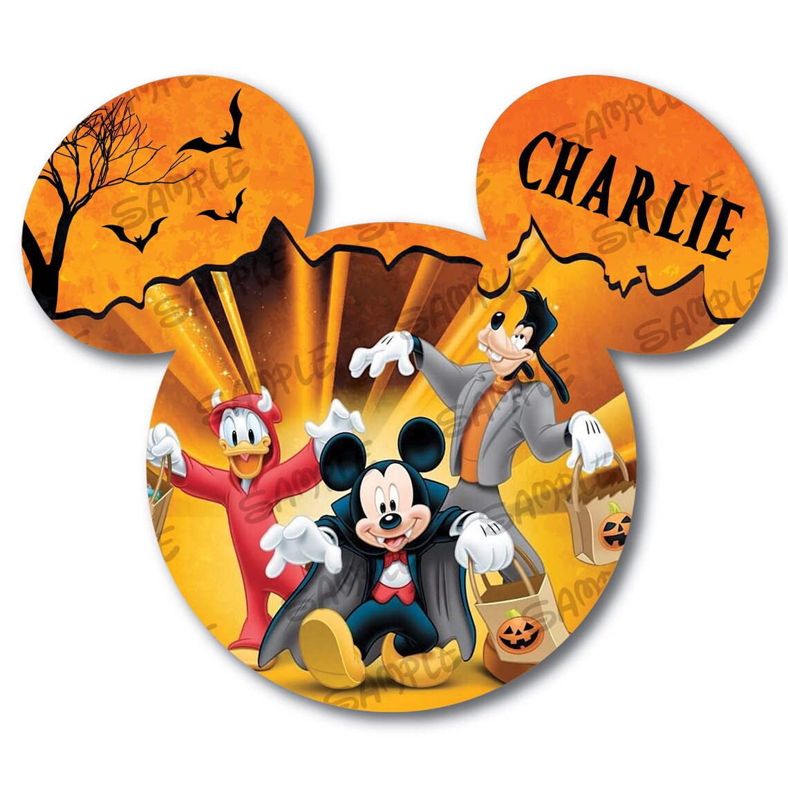 Halloween Disney Cruise Door / Halloween on the High Etsy