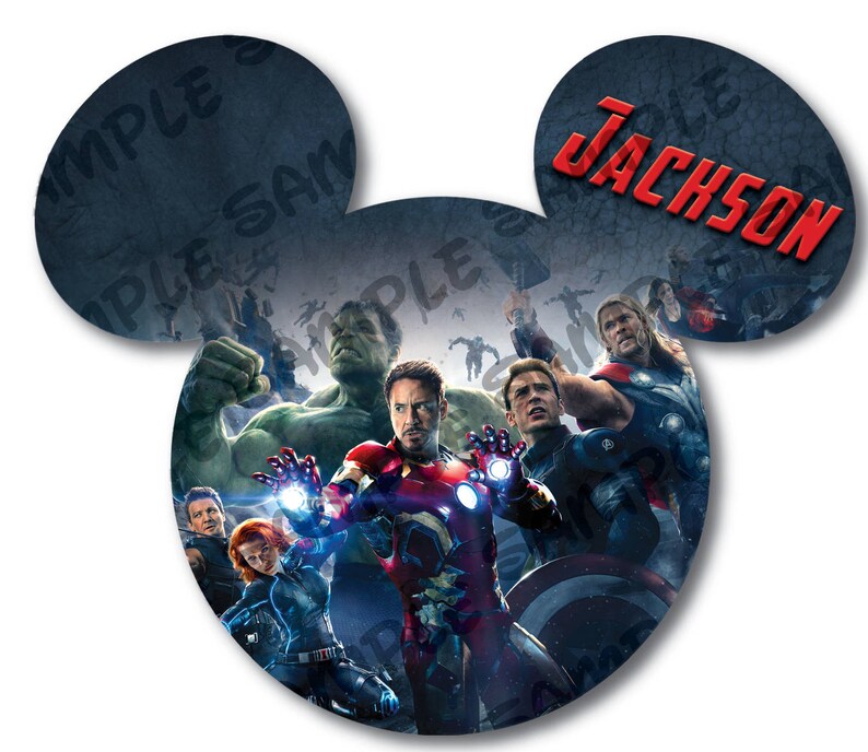 Avengers Disney Cruise Door Magnet / Marvel Avengers Mickey - Etsy