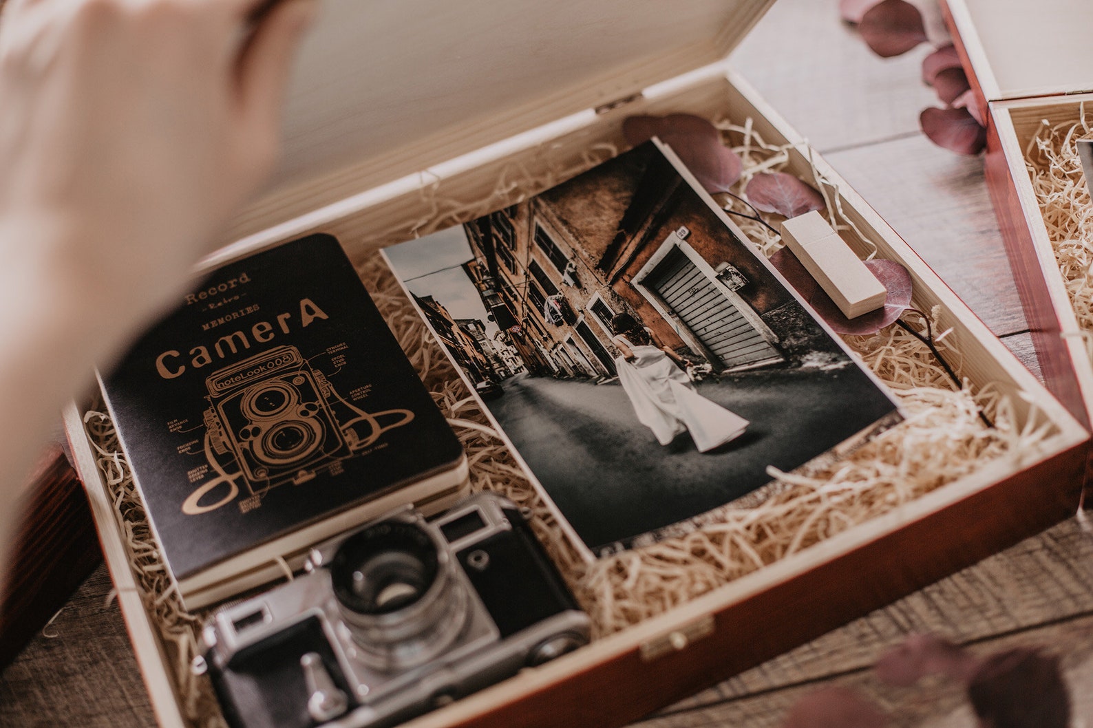 11x14 Wedding Album Box Mahogany 35x28 Cm Photo Album Box Etsy