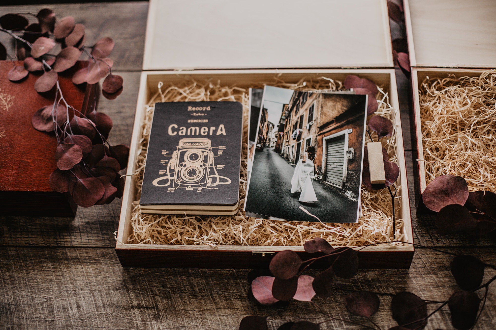 11x14 Wedding Album Box Mahogany 35x28 Cm Photo Album Box Etsy UK