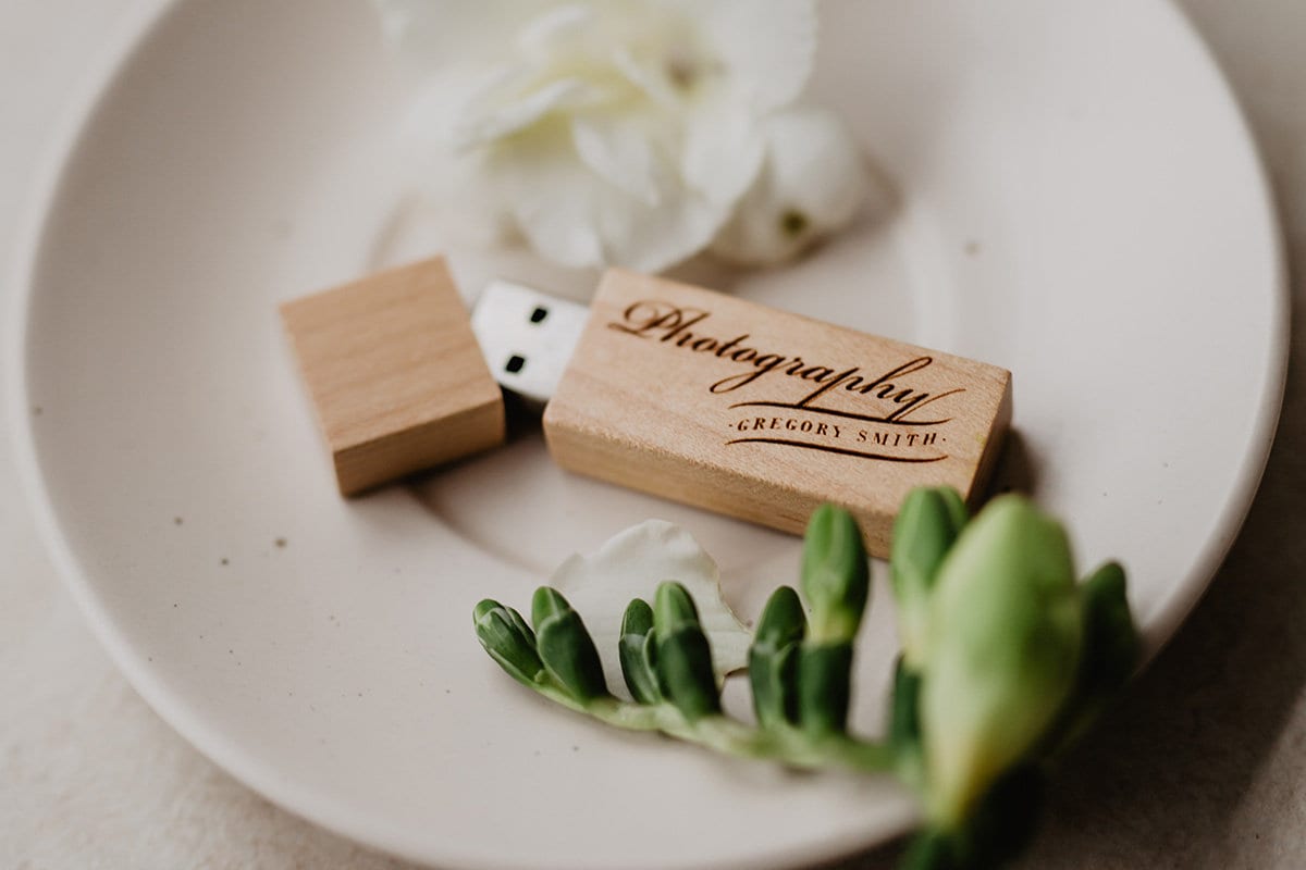 Laser Engraved USB Custom Wood USB 3.0 Flash Drive With Album Box - Personalized  Wedding \u0026 Gift Memory Stick Thumb Drive, image size:1200x800