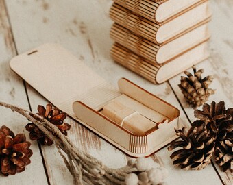 Chiavetta USB 2.0 Da 128GB In Scatola Di Legno – Regalo Di Nozze Personalizzabile Con Incisione Gratuita - Foto 2