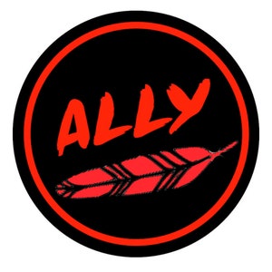 3.5&quot; ALLY Sticker
