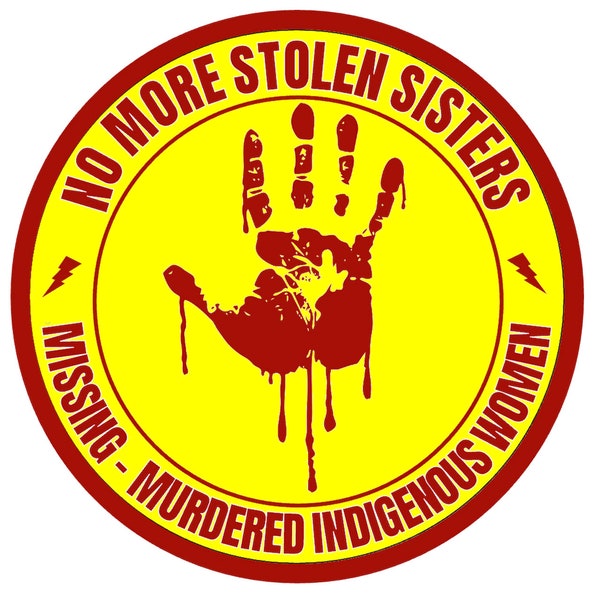 Missing-Murdered Indigenous Women 4" Weatherproof Sticker