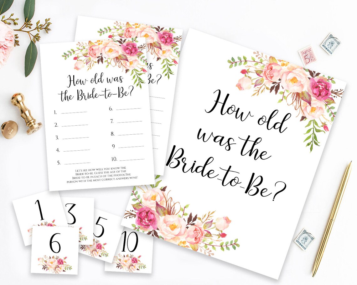 Printable How Old Was The Bride To Be Printable Bridal Shower Etsy Il 1140xN.1293884206 Mqh4