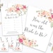 Printable How Old Was the Bride to Be Printable Bridal Shower - Etsy
