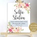 Printable Selfie Station Sign Wedding Hashtag Sign Digital Print Hashtag Sign Instant Download ...