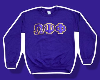 omega psi phi sweater
