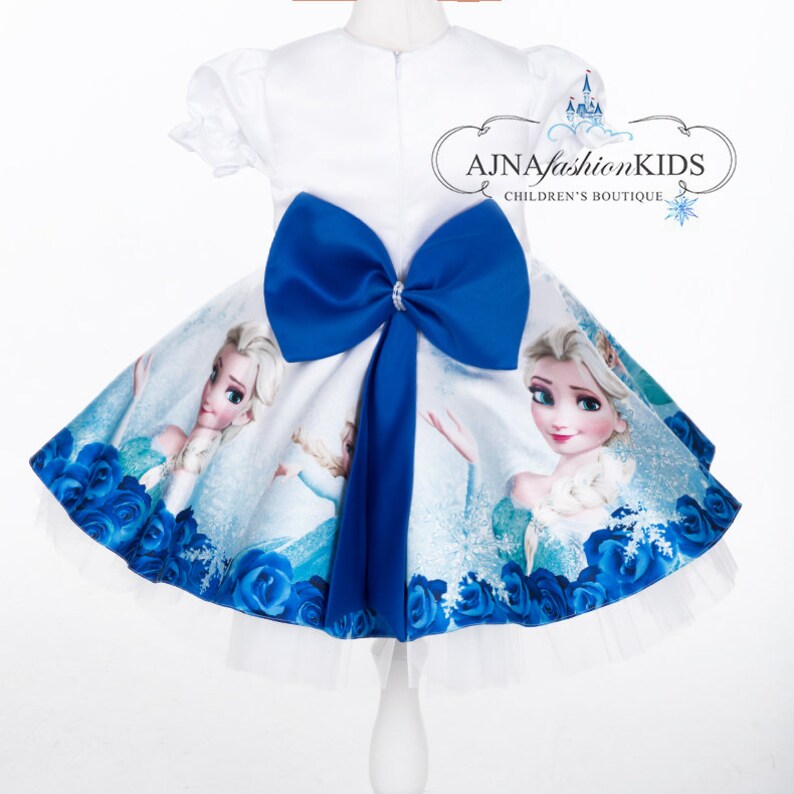 Frozen Elsa Inspired Dress Etsy