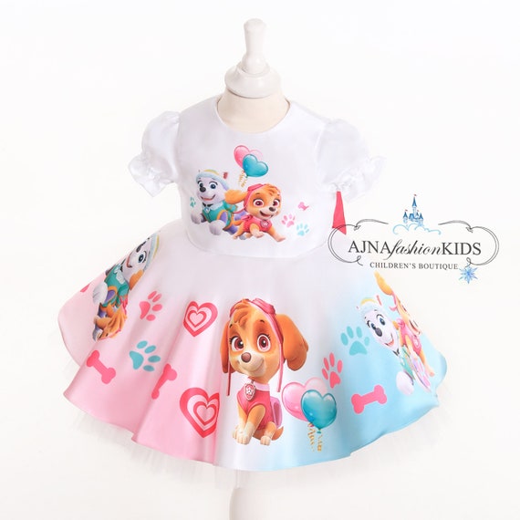 paw patrol dresses for toddlers