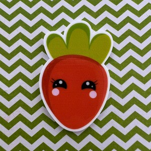 5pc Kawaii Carrot Resin Planar Flatback, Easter Flat Back, Vegetable, Bow Center, Cabochon, Slime Charm, Bunny, Rabbit, Spring