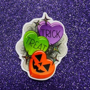 5pc Jack-o-Lantern Candy, Halloween Candy, Resin Planar Flatback, Cabochon, Bow Center, Flat Back, Happy Halloween, Pumpkin, Trick or Treat