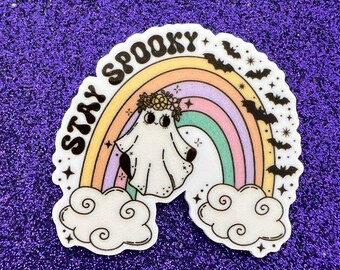5pc. Pink Ghost and Pumpkin, Planar Flatback, Resin Cabochon, Bow Center, Pink Halloween, Retro Halloween, Halloween Party, Goth, Cute Ghost