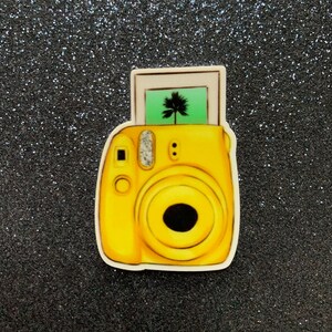 5pc. Camera, Visco Girls, Teenage Girls, Beach, Save the Turtles, I Love the 90's, Resin Planar Flatbacks, Cabochon, Bow Center, Flat Back
