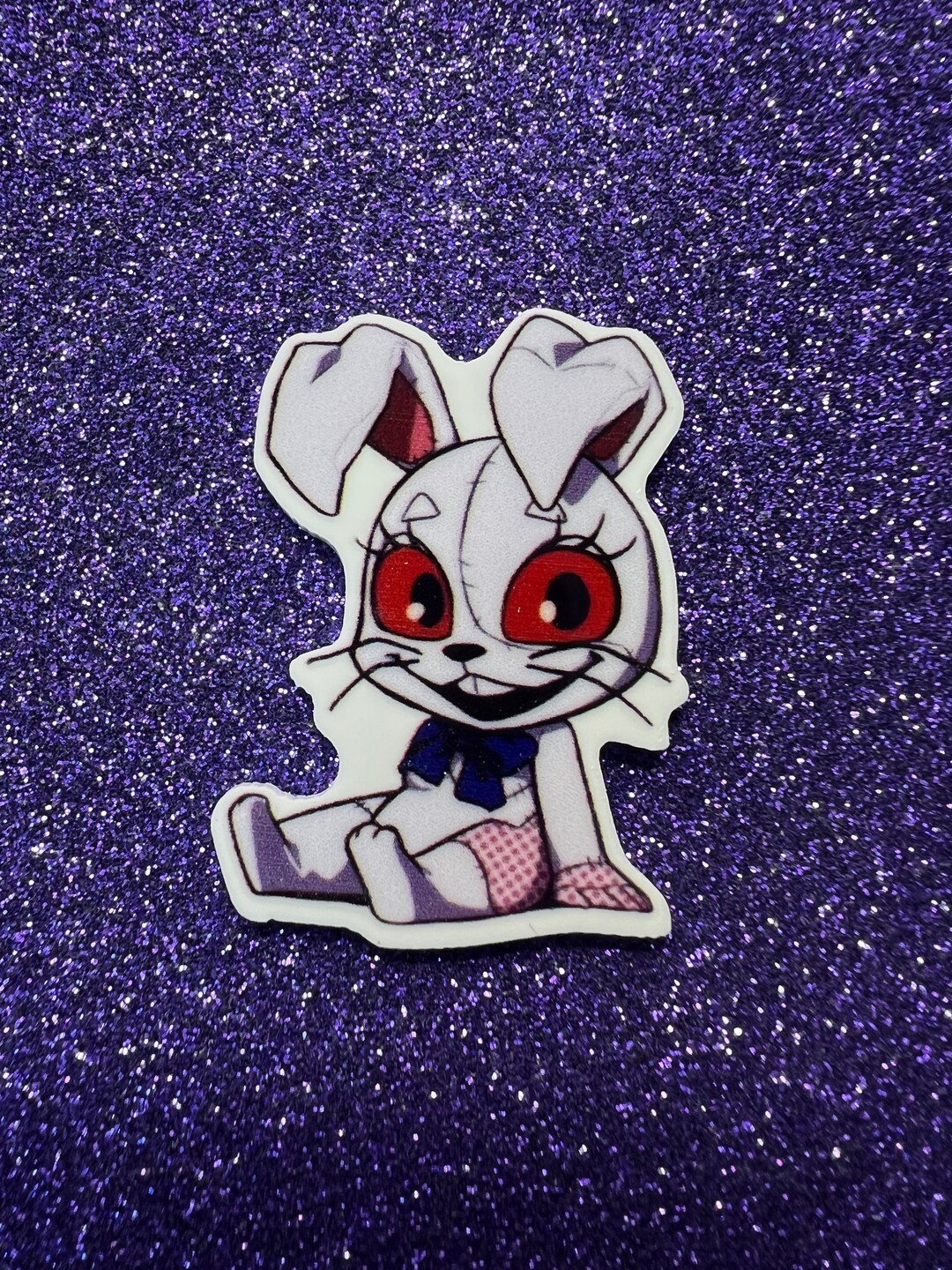 5pc Goth Monster Bunny, Punk Rock, Rabbit, Planar Flatback, Resin ...